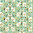 ME104-BL1M Myth + Dream - Strong As An Ox - Blue Light Metallic Fabric - Sewjersey.com