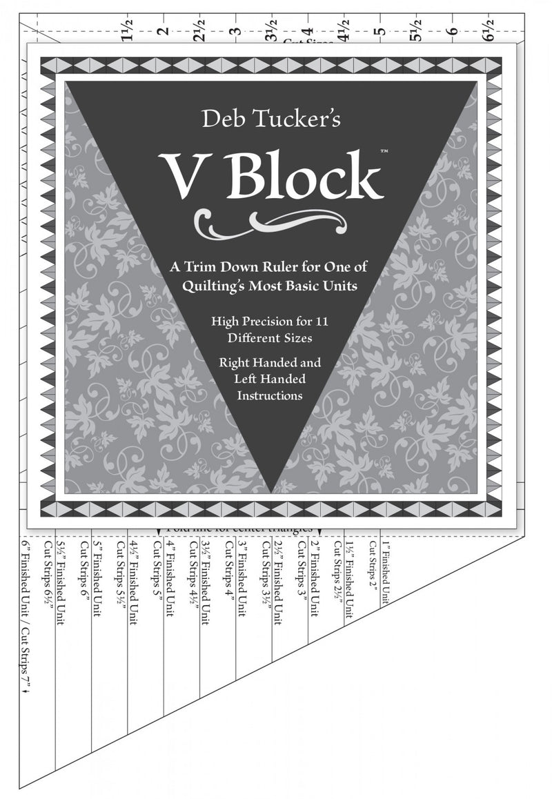 V-Block Ruler - Sewjersey.com