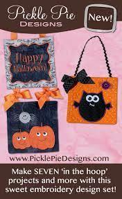 Happy Halloween Pickle Pie Design S - Sewjersey.com
