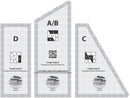 Creative Grids Scrap Crazy 8" Ruler - Sewjersey.com