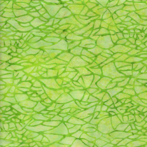 Island Batiks - Sewjersey.com BE27-G1 Design: Large Netting  Color: Lemongrass