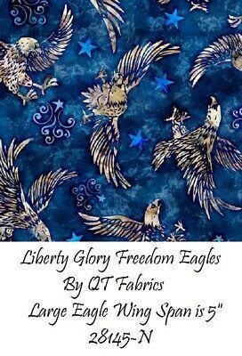 QT Liberty, Glory, Freed, Eagle, Navy - Sewjersey.com