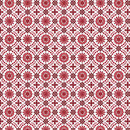Spring Hill Farm WALLPAPER MEDALLION RED 13250-10 - Sewjersey.com