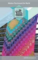 Modern Trip Around The World Quilt Pattern - Sewjersey.com