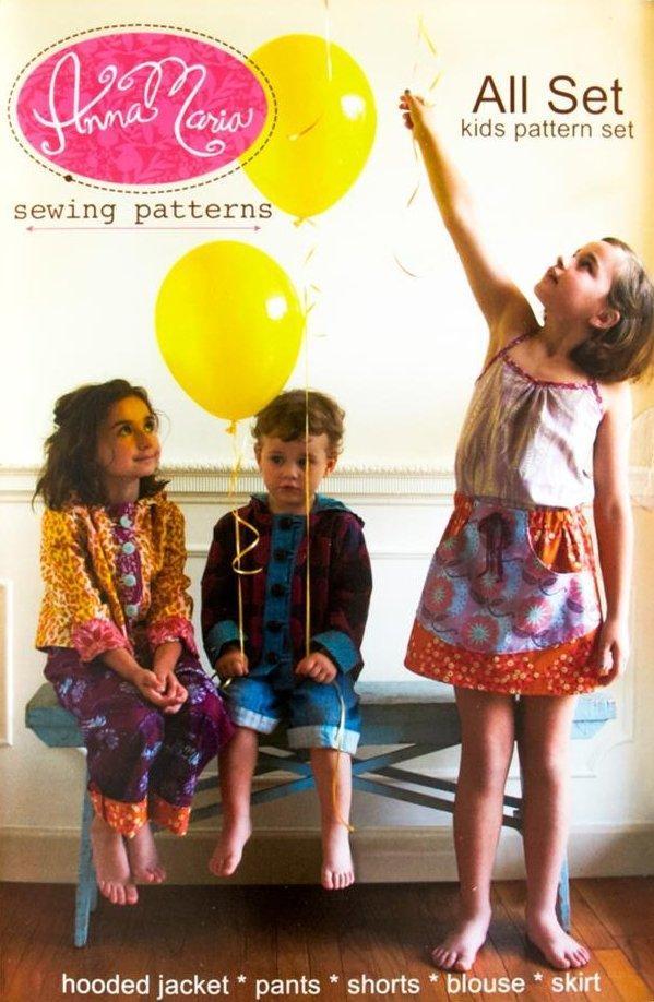 Anna Maria All Set Kids Pattern - Sewjersey.com