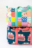 Patchwork Duffle Bag Pattern by Knot & Thread - Sewjersey.com